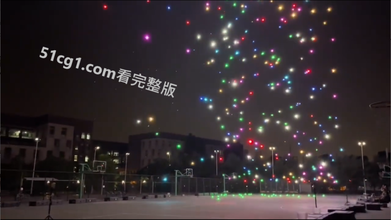 几天前的南京大学校庆，一千架无人机的降落-51吃瓜网